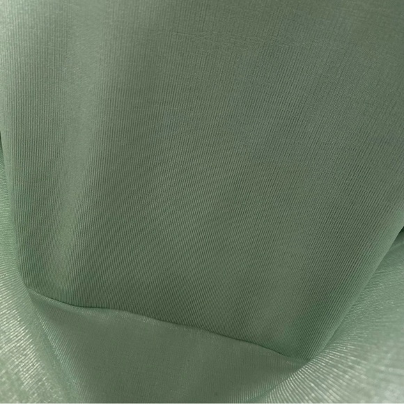 Eloquii Mint Green Layered top with draped bodice. Sz 18/20 - Picture 6 of 7